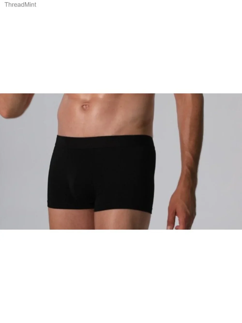 Mens Underwear Boxer Briefs Pouch Trunks No Fly 4-Pack